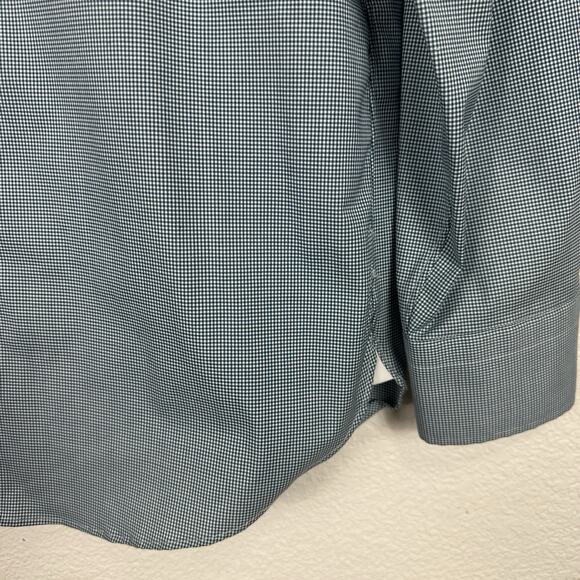 J Crew Ludlow Classic Fit Shirt Mens 34 15 1/2 Green Check Button Up Classic - Picture 5 of 11